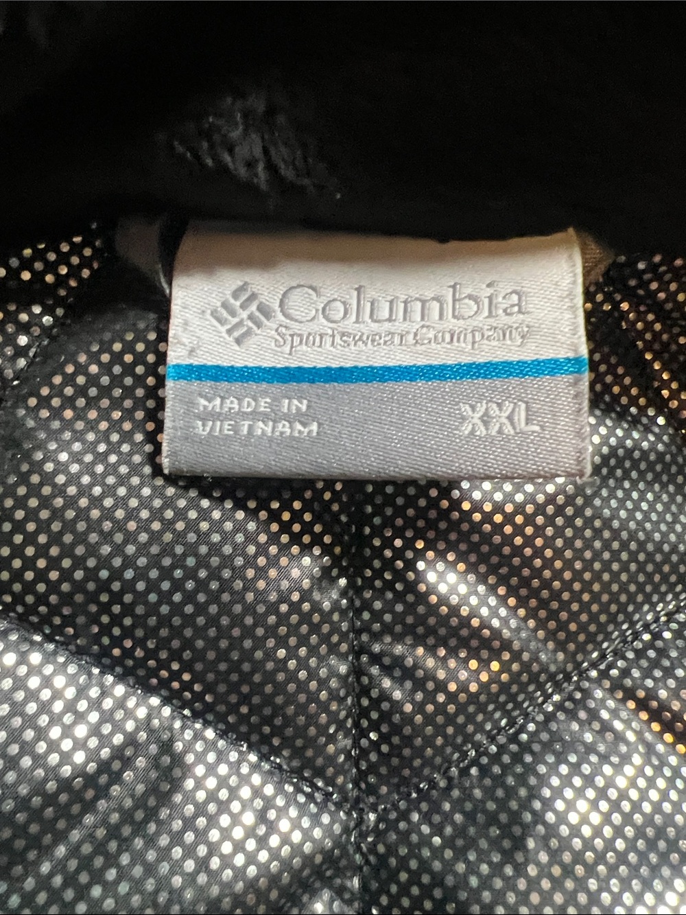 Columbia Women's Black Hooded Quilted Long Jacket - Picture 5 of 5